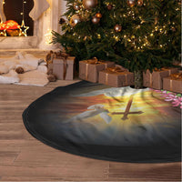 Hawaii Mokihana Mix Pikake Leis Mahalo 'Olelo Tree Skirt Black