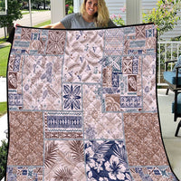 Aloha Hawaii Pastel Christmas Patchwork Quilt Rustic Style - Polynesian Pride