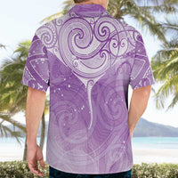 Epilepsy Awareness Maori Aotearoa Hawaiian Shirt Manta Ray - Purple Glaze LT7 - Polynesian Pride
