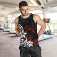 New Zealand Aotearoa Valentine Men Tank Top Couple Maori Aroha Ki a Koe Ver.02 LT7 Black - Polynesian Pride