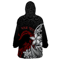 New Zealand Aotearoa Valentine Wearable Blanket Hoodie Couple Maori Aroha Ki a Koe Ver.02 LT7 - Polynesian Pride