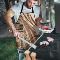 Pasifika Women's Day - Samoa Siapo Malu Tattoo Inspired Apron Beige