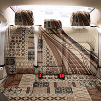 Pasifika Women's Day - Samoa Siapo Malu Tattoo Inspired Back Car Seat Cover Beige