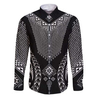 2025 Rugby Championship New Zealand Custom Family Matching Summer Maxi Dress and Hawaiian Shirt Poutama Motifs - Polynesian Pride