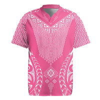 2025 Rugby Championship New Zealand Custom Rugby Jersey Poutama Motifs - Pink Out - Polynesian Pride