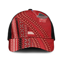 Samoa FAST Siapo Baseball Net Cap Tatau-Ulafala Vines - Polynesian Pride