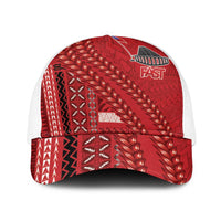 Samoa FAST Siapo Baseball Net Cap Tatau-Ulafala Vines - Polynesian Pride
