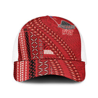 Samoa FAST Siapo Baseball Net Cap Tatau-Ulafala Vines - Polynesian Pride