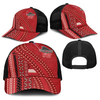 Samoa FAST Siapo Baseball Net Cap Tatau-Ulafala Vines - Polynesian Pride