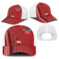 Samoa FAST Siapo Baseball Net Cap Tatau-Ulafala Vines - Polynesian Pride