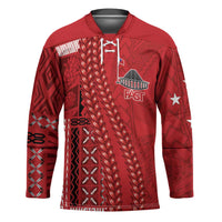 Samoa FAST Siapo Hockey Jersey Tatau-Ulafala Vines - Polynesian Pride