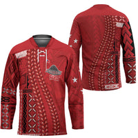Samoa FAST Siapo Hockey Jersey Tatau-Ulafala Vines - Polynesian Pride