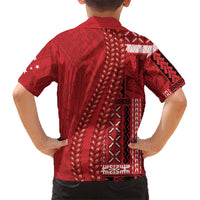 Samoa FAST Siapo Kid Hawaiian Shirt Tatau-Ulafala Vines LT7 - Polynesian Pride
