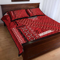 Samoa FAST Siapo Quilt Bed Set Tatau-Ulafala Vines - Polynesian Pride