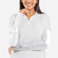 Tonga White Sunday Fakame Arm Sleeves Tokelaufeletoa Kupesi