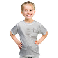 Tonga White Sunday Fakame Kid T Shirt Tokelaufeletoa Kupesi