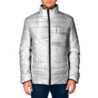 Tonga White Sunday Fakame Padded Jacket Tokelaufeletoa Kupesi
