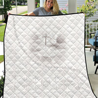 Tonga White Sunday Fakame Quilt Tokelaufeletoa Kupesi