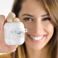 Niue White Sunday Tapu Fanau AirPods Case Fiti Pua Mix Hiapo Tapa