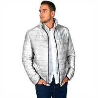 Niue White Sunday Tapu Fanau Padded Jacket Fiti Pua Mix Hiapo Tapa