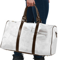 Niue White Sunday Tapu Fanau Travel Bag Fiti Pua Mix Hiapo Tapa