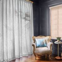 Niue White Sunday Tapu Fanau Window Curtain Fiti Pua Mix Hiapo Tapa