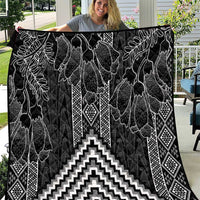 Aotearoa Taniko Pattern Quilt Poutama Mix Kowhai Flowers