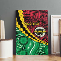 Vanuatu Personalized Tribal Canvas Wall Art Aboriginal Inspired Mix Style - Polynesian Pride
