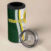 Cook Islands Rugby Personalized Avaiki 4 in 1 Can Cooler Tumbler GO Kuki