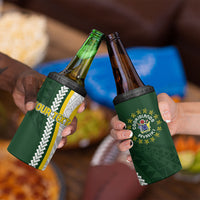 Cook Islands Rugby Personalized Avaiki 4 in 1 Can Cooler Tumbler GO Kuki
