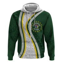 Cook Islands Rugby Personalized Avaiki Zip Hoodie GO Kuki