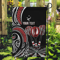 New Zealand Darts Personalized Hei Manaia Garden Flag Classic Kowhaiwhai