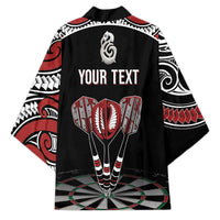New Zealand Darts Personalized Hei Manaia Kimono Classic Kowhaiwhai