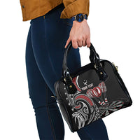 New Zealand Darts Personalized Hei Manaia Shoulder Handbag Classic Kowhaiwhai