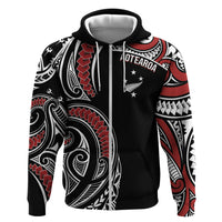 New Zealand Darts Personalized Hei Manaia Zip Hoodie Classic Kowhaiwhai