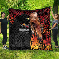 Papua New Guinea Quilt Grunge Style 49th Independence Anni LT7 - Polynesian Pride
