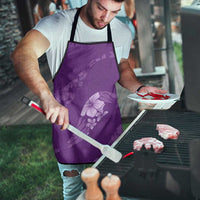 Aloha Hawaii Floral Tapa Apron Patchwork Violet - Polynesian Pride