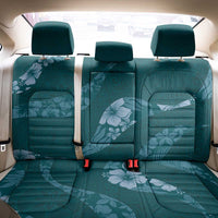 Aloha Hawaii Floral Tapa Back Car Seat Cover Patchwork Teal - Polynesian Pride