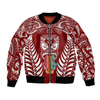 personalised-kia-kaha-te-reo-maori-bomber-jacket-hei-tiki-mix-koru-red