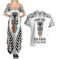 personalised-kia-kaha-te-reo-maori-couples-matching-summer-maxi-dress-and-hawaiian-shirt-hei-tiki-mix-koru-white
