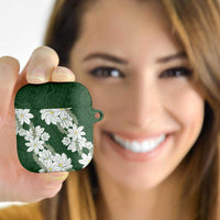 Ia Orana Tahiti Tiare AirPods Case Sage Green Lei - Polynesian Pride