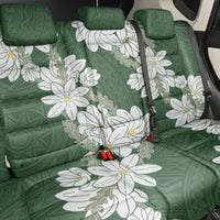 Ia Orana Tahiti Tiare Back Car Seat Cover Sage Green Lei - Polynesian Pride