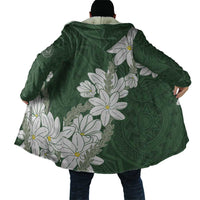 Ia Orana Tahiti Tiare Cloak Sage Green Lei - Polynesian Pride
