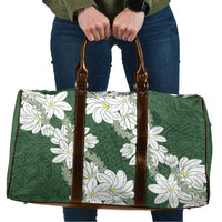 Ia Orana Tahiti Tiare Travel Bag Sage Green Lei - Polynesian Pride
