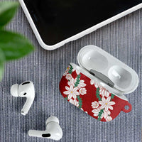 Ia Orana Tahiti Tiare AirPods Case Crimson Lei LT7 - Polynesian Pride
