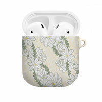 Ia Orana Tahiti Tiare AirPods Case Lemon Yellow Lei - Polynesian Pride
