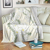 Ia Orana Tahiti Tiare Blanket Lemon Yellow Lei - Polynesian Pride