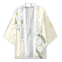 Ia Orana Tahiti Tiare Kimono Lemon Yellow Lei - Polynesian Pride