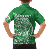 Tonga Liahona High School Personalized Family Matching Summer Maxi Dress and Hawaiian Shirt Ngatu Tokelaufeletoa Motifs LT7 - Polynesian Pride