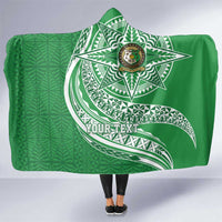 Tonga Liahona High School Personalized Hooded Blanket Ngatu Tokelaufeletoa Motifs